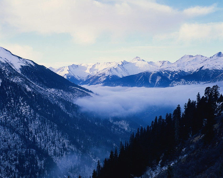 China Travel : Kış Turu - Çin'de Manzaralı Kar Manzarası NO.20 HD duvar kağıdı