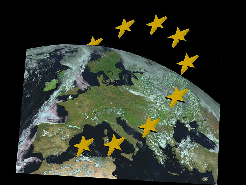 Eu Flag Site - European Union Stars Animated - HD wallpaper