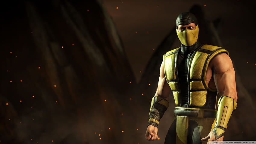 5365GTM Mortal Kombat Scorpion, Klassischer Skorpion HD-Hintergrundbild