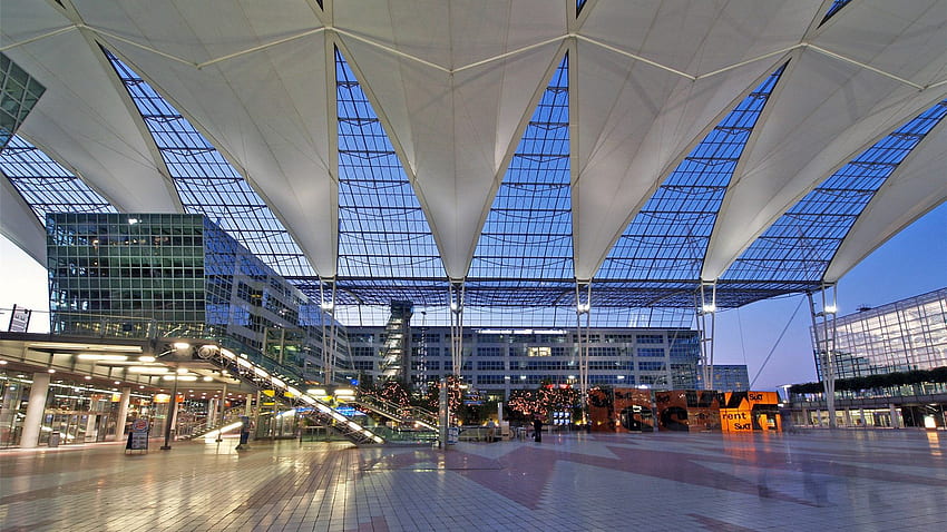 Excellent Airport, Airport Terminal HD wallpaper