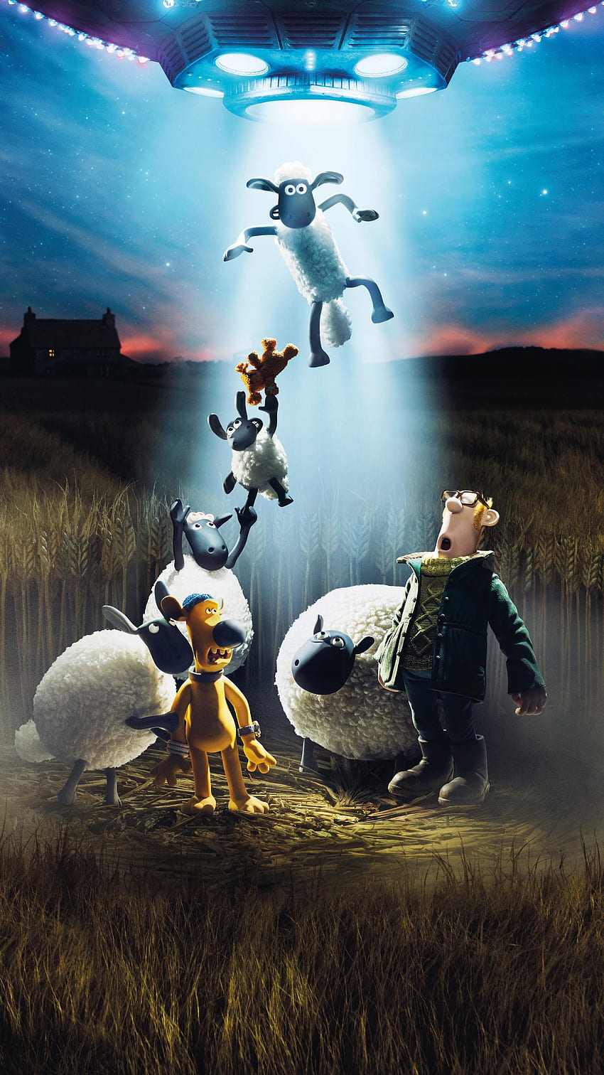 A Shaun the Sheep Movie: Farmageddon (2022) movie HD phone wallpaper