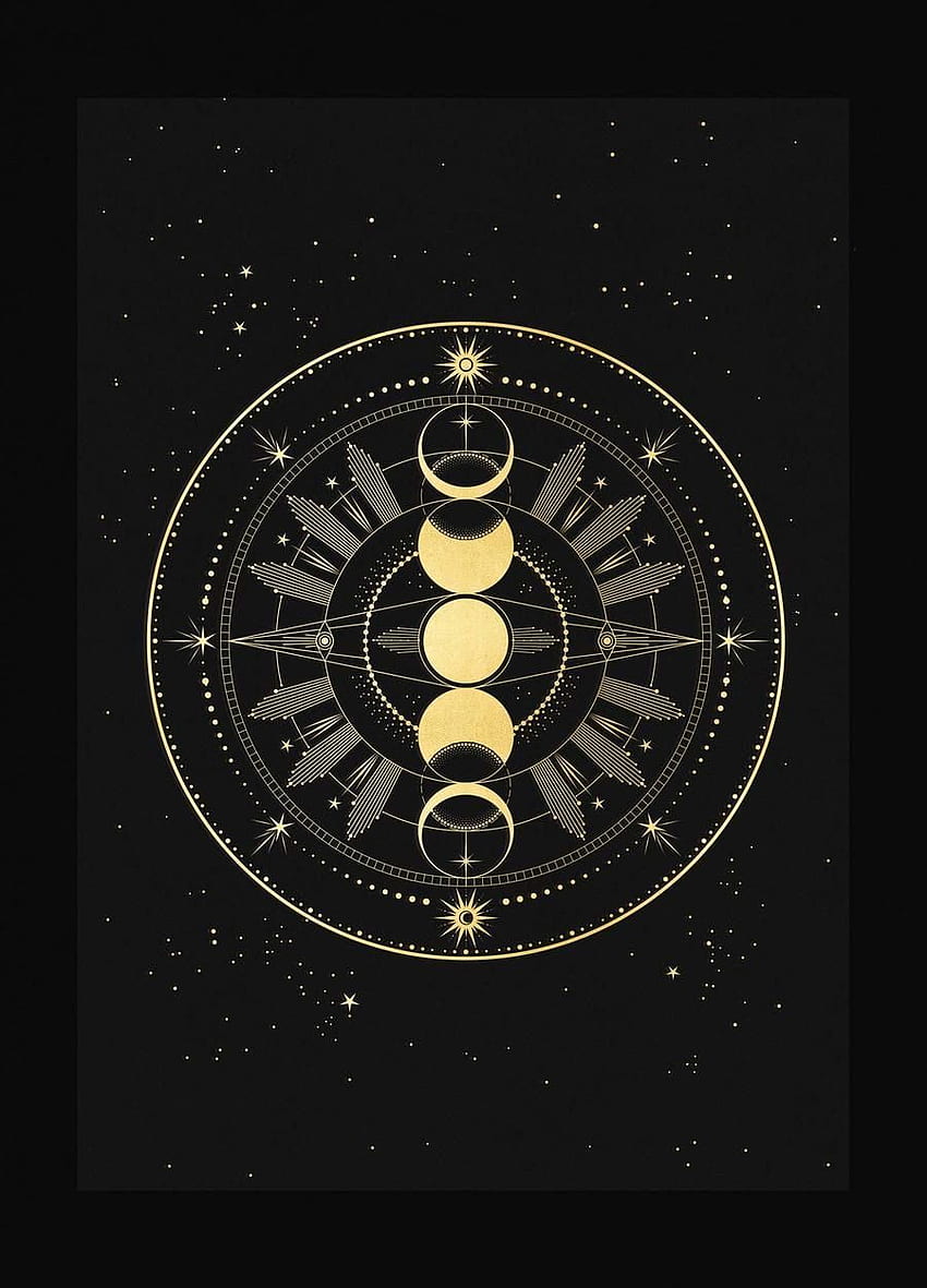 Moon Phase Totem in 2020. Goddess symbols, Moon symbols, Moon art, Goddess iPhone HD phone wallpaper