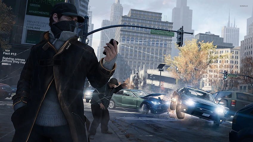 Aiden Pearce - Watch Dogs [5] - Game HD wallpaper