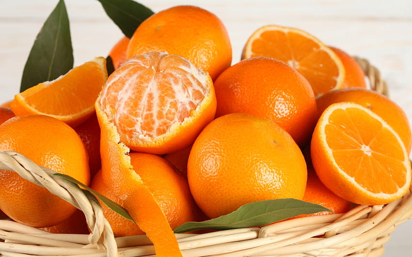 Плодове, храна, портокали HD тапет