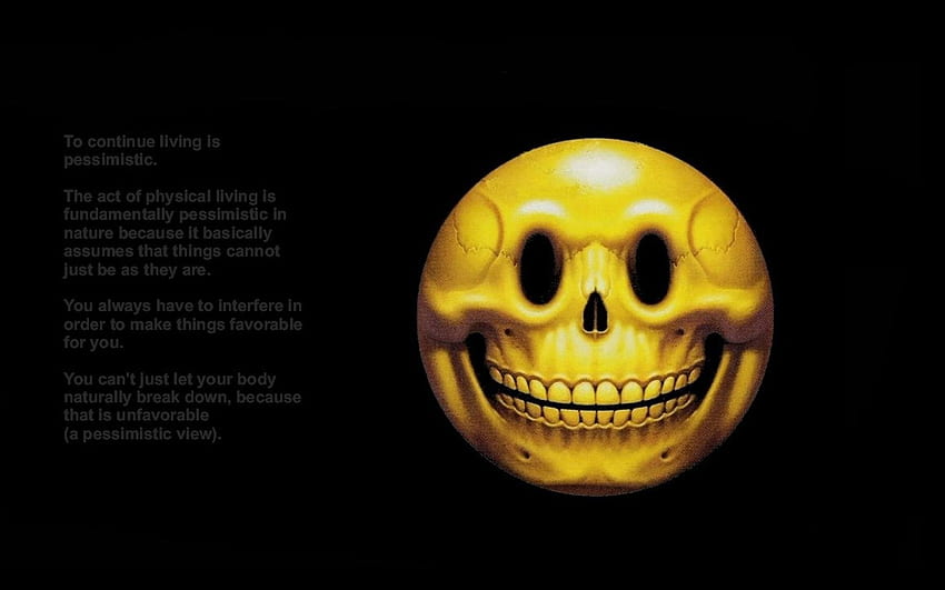 Scary Smiley Face Data Src Widescreen Smiley Face - Smiley Skull - HD тапет