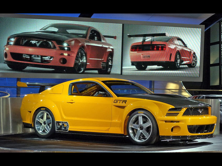 Ford Mustang GT R Konsept Gösterisi, Ford Mustang GTR HD duvar kağıdı