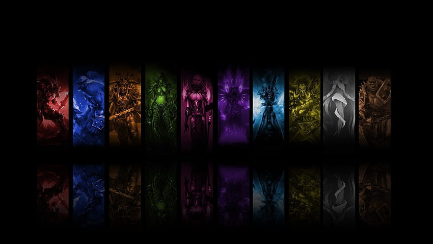 World of Warcraft completo, , World of Warcraft minimalista fondo de pantalla