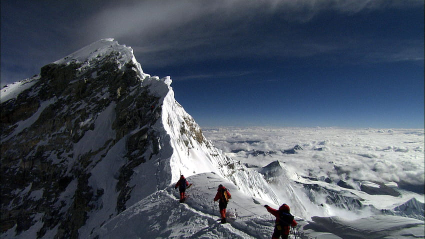 Cumbre del Monte Everest fondo de pantalla