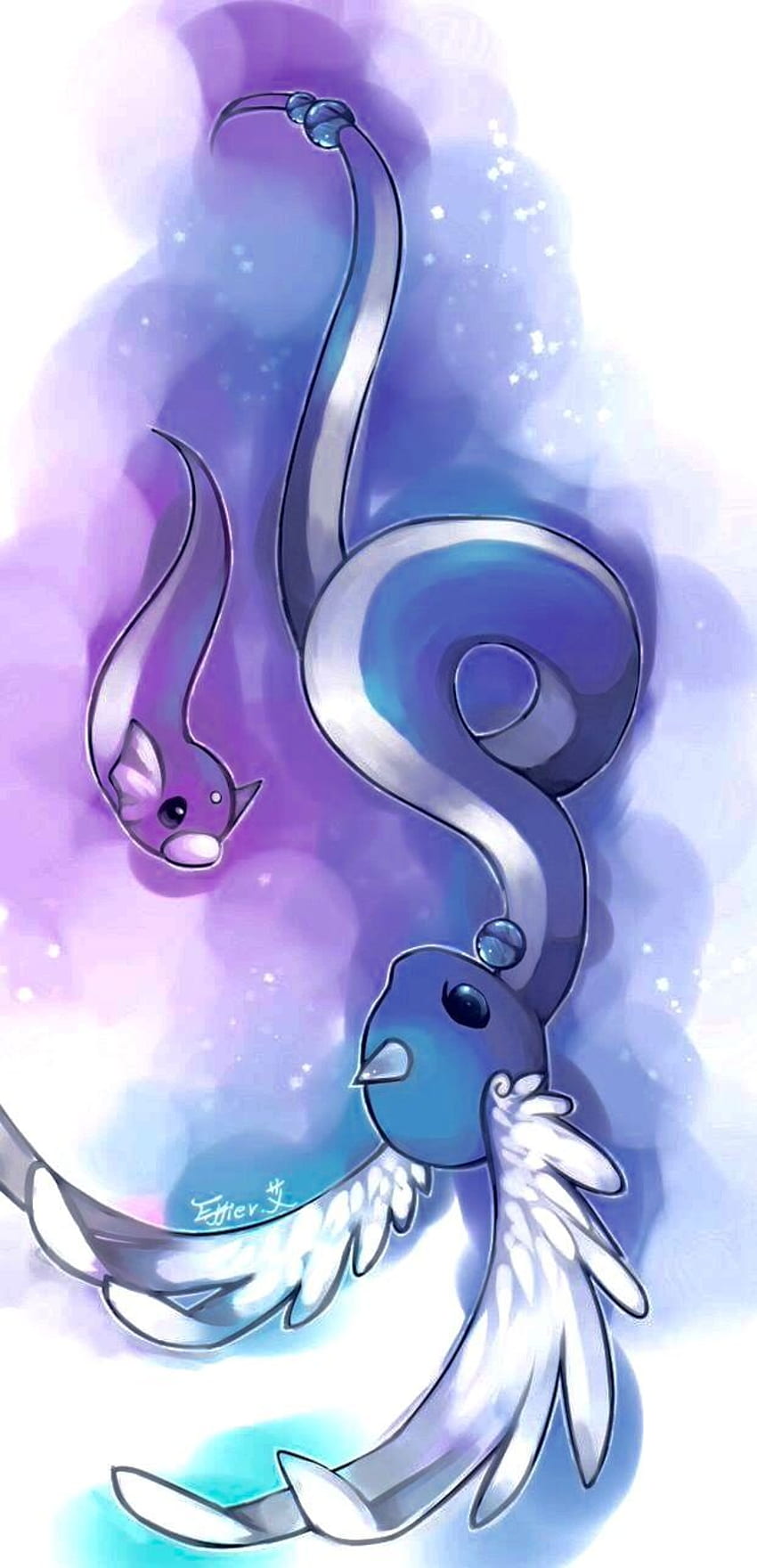 147 Dratini (Anime) by 98bokaj on DeviantArt