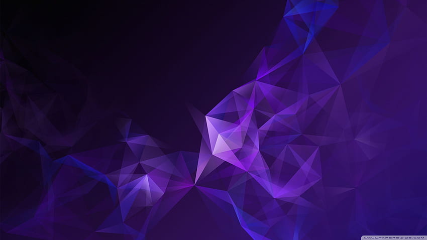 Low Poly Purple Abstract Art Ultra Background pour : Écran large & UltraWide & Laptop : Multi Display, Dual Monitor : Tablette : Smartphone Fond d'écran HD