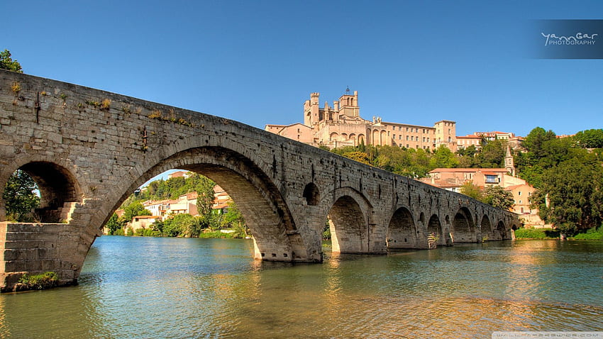 Beziers, Languedoc Roussillon, France Ultra Background HD wallpaper
