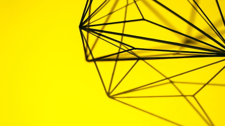 Yellow Abstract, Ultra Culture HD wallpaper