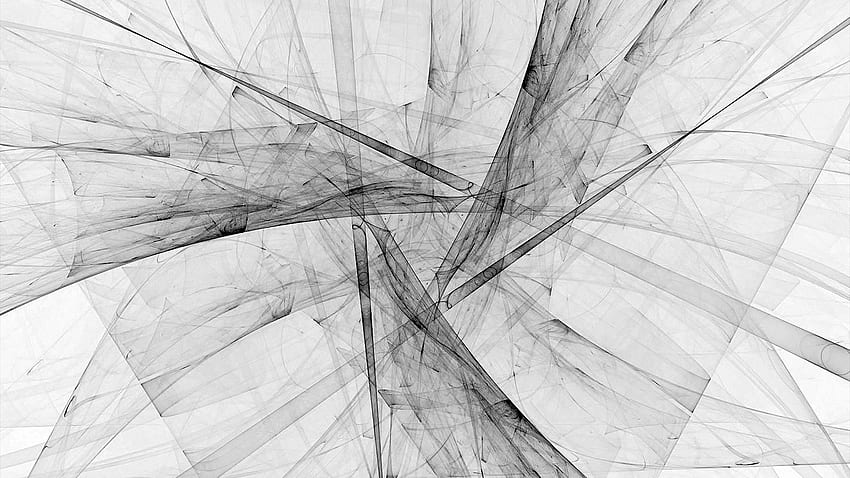Triangle Art Abstract Bw White Pattern, Black White Art HD wallpaper