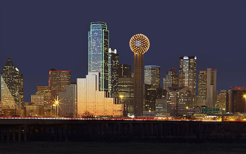 Dallas . Windows, Downtown Dallas HD wallpaper