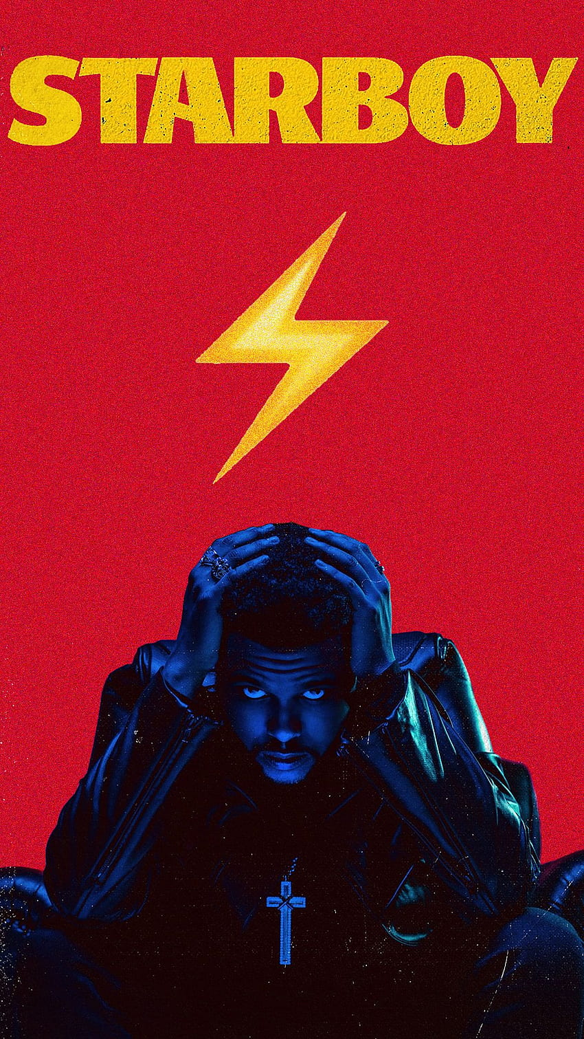 Made One Real Quick for iPhone - Weeknd Starboy -、ザ・ウィークエンド HD電話の壁紙