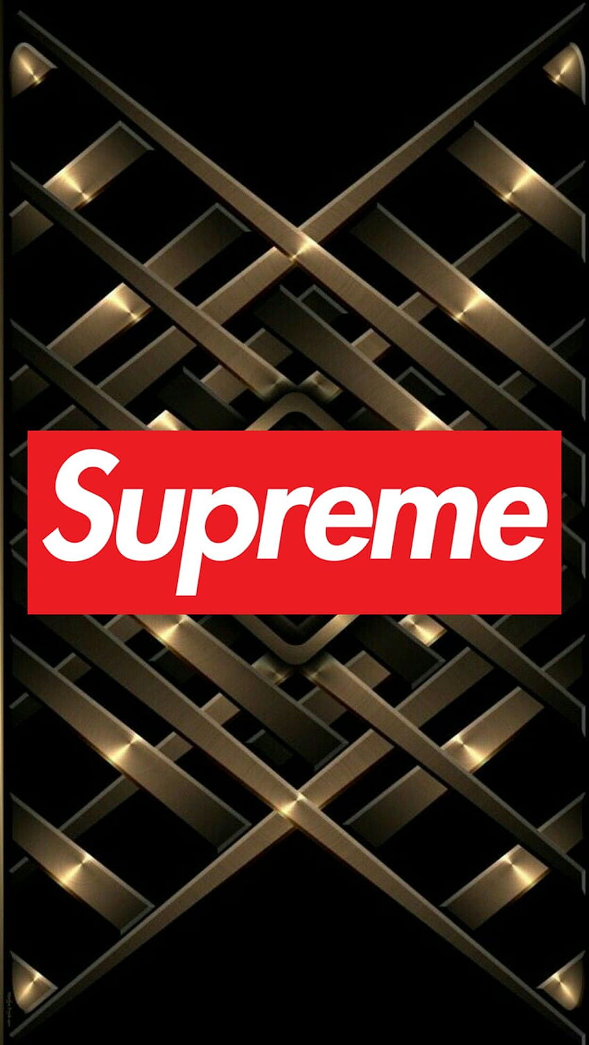 Supreme Gold HD phone wallpaper | Pxfuel
