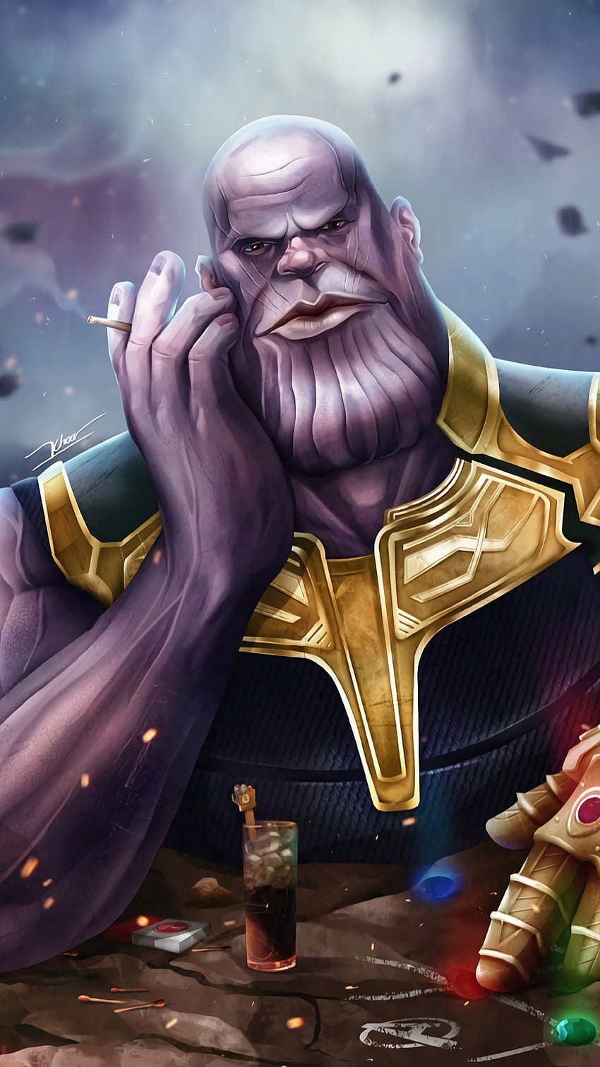 Thanos , background, Thanos Funny HD phone wallpaper | Pxfuel