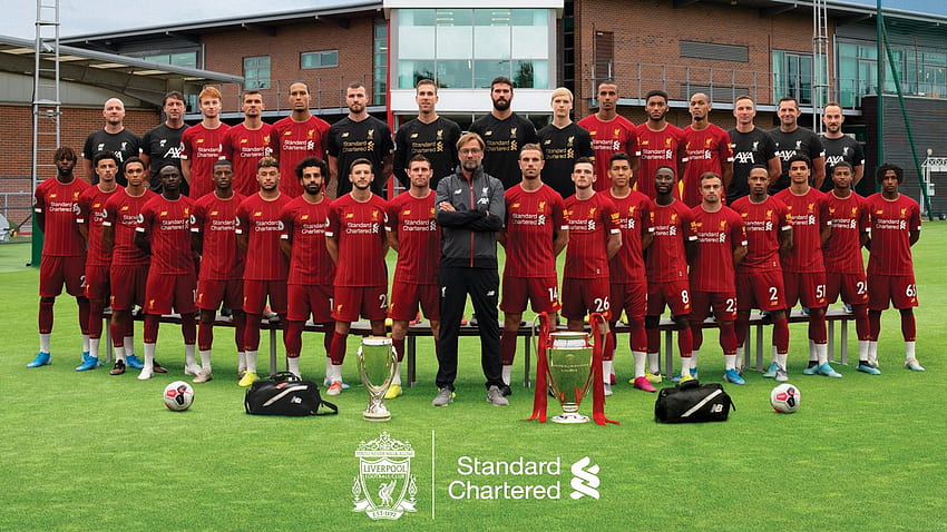 Jak jeden ważny dodatek do rocznego zespołu Liverpoolu robi różnicę, Liverpool Squad 2021-2022 Tapeta HD