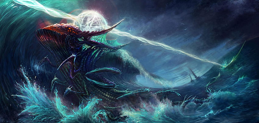 Sea Monster Quality - Monster Ocean - - teahub.io, Sea Serpent HD wallpaper