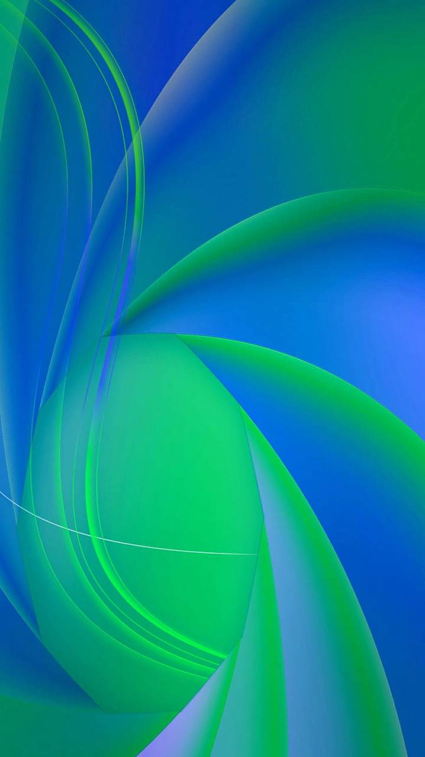 Bleu Vert Tourbillon Fond d'écran de téléphone HD