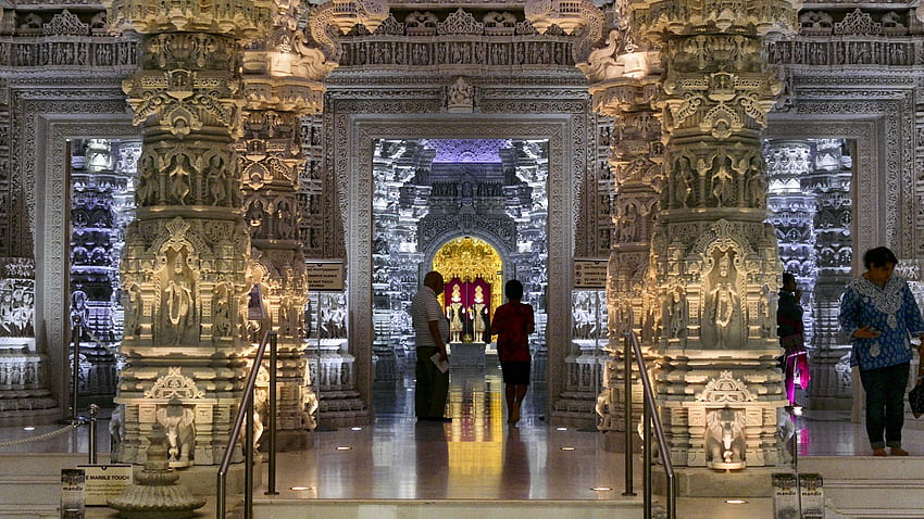 Hindu temple in N.J. accused of exploiting workers it lured from India, lawsuit alleges, Akshardham Temple HD wallpaper