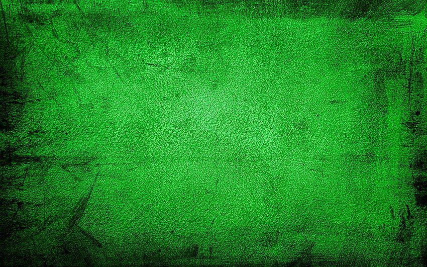 green grunge background, stone textures, green HD wallpaper