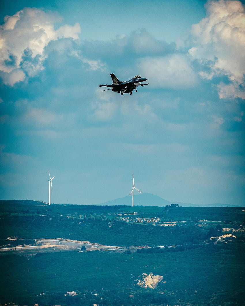 Solotürk, Wolke, Himmel, Solotürk, Pilot, Truthahn, f16 HD-Handy-Hintergrundbild