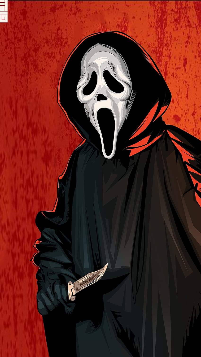 Ghost Face, Ghost Mask, Mask HD phone wallpaper