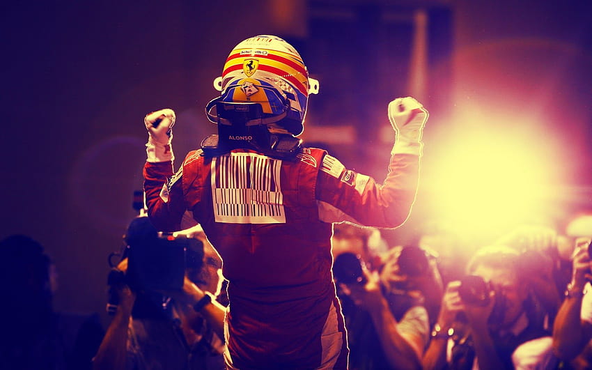 Fernando Alonso Celebration F1. .au, F1 Drivers HD wallpaper