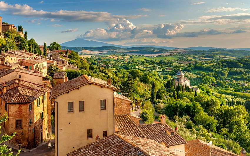 Toscane - Toscane Italie Fond d'écran HD