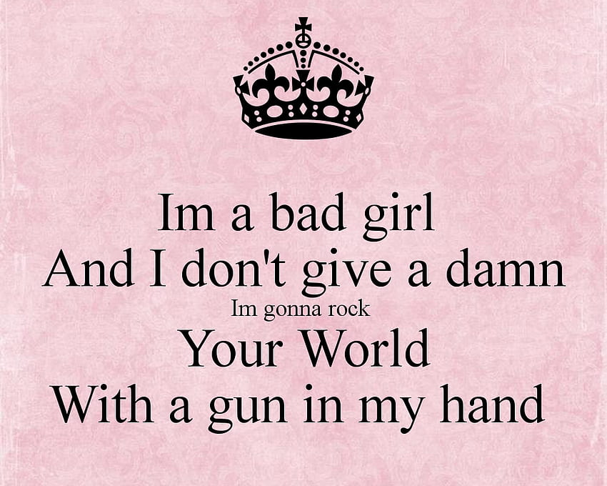 yes-i-am-bad-girl-quotes-lyricslive24