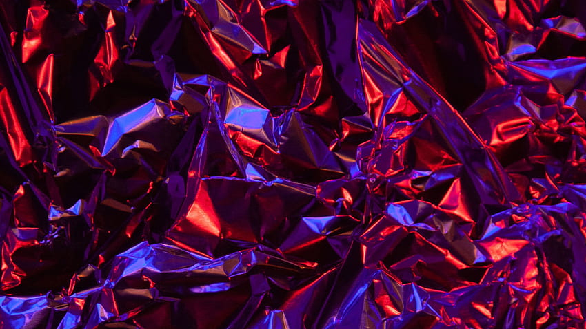 foil, gloss, crumpled, paper 16:9 background, Crushed Paper HD wallpaper