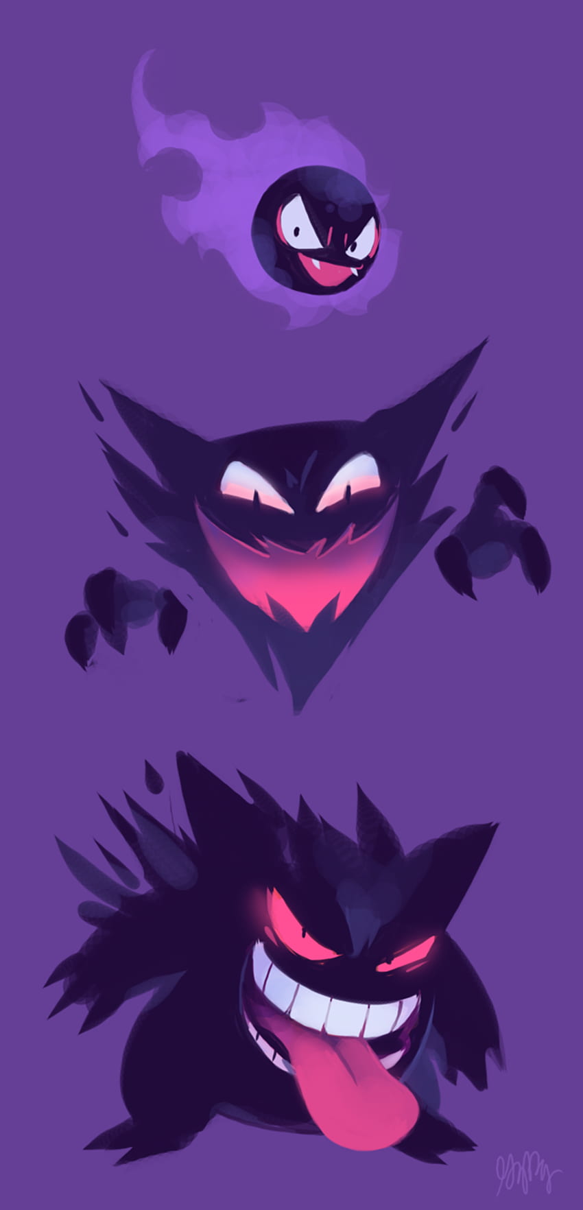 50 Gengar Pokémon HD Wallpapers und Hintergründe