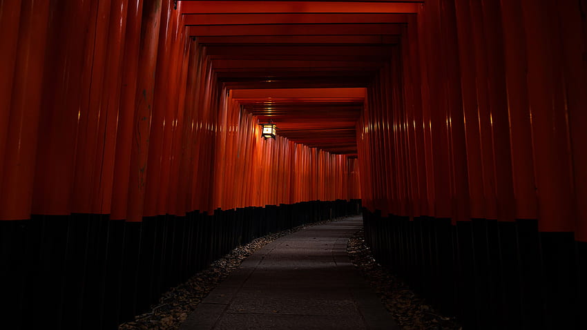 Japan, Kyoto, red, , Travel HD wallpaper