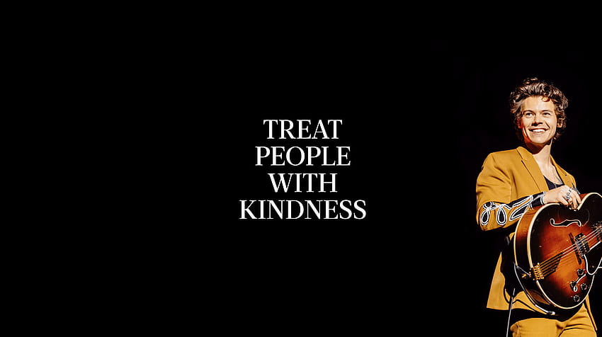 Harry Styles , Treat People With Kindness Laptop HD wallpaper