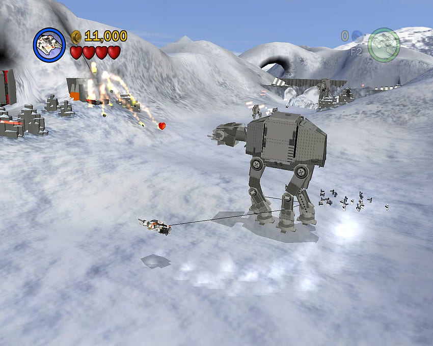 LEGO Star Wars II: The Original Trilogy Windows用のスクリーンショット、LEGO Star Wars 2 高画質の壁紙