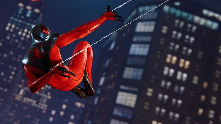 Scarlet Spider Spider Man PS4 , Scarlet Spider-Man HD wallpaper