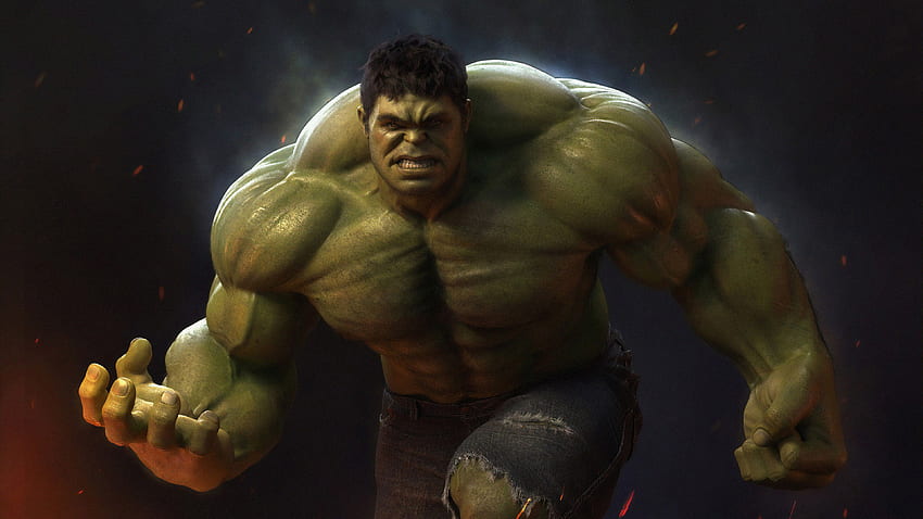 Hulk-Laptop voll, , Hintergrund und Bruce-Banner HD-Hintergrundbild