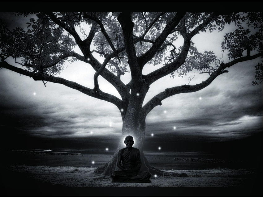 Meditazione, meditazione anime Sfondo HD