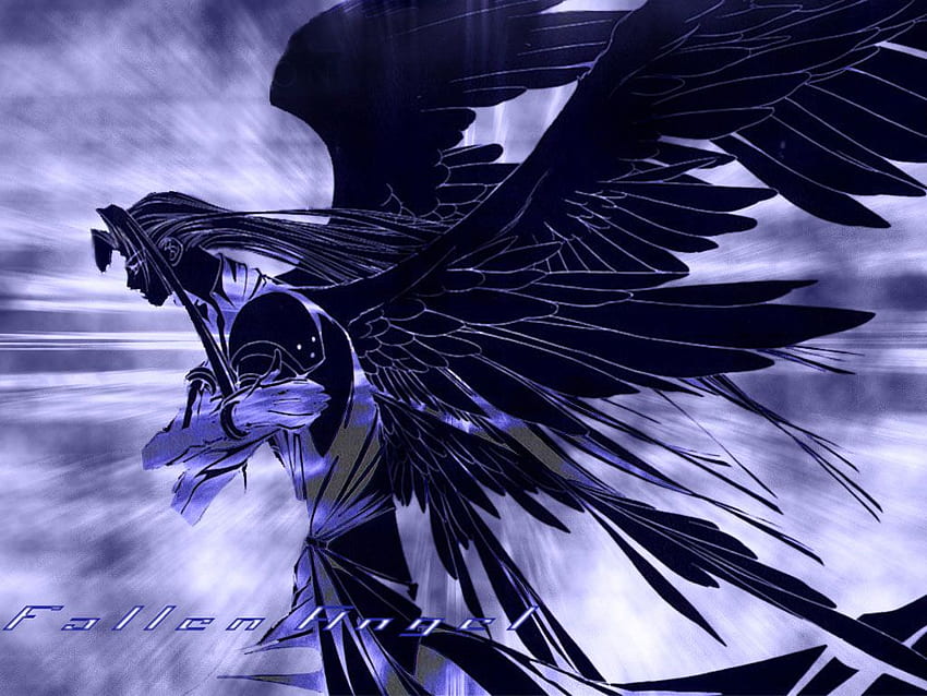 Anime Fallen Angel id 49134  BUZZERG Anime Male Fallen Angel HD  wallpaper  Pxfuel