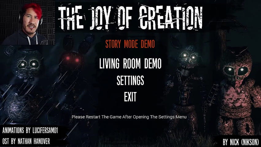 BEREITE DICH VOR ZU SCHREIEN!!. Joy of Creation: Story Mode Demo – Video, The Joy of Creation HD-Hintergrundbild