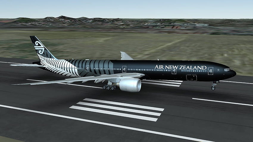 Air Nueva Zelanda en fondo de pantalla