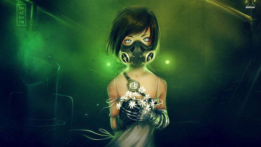 Toxic girl - Artistic HD wallpaper