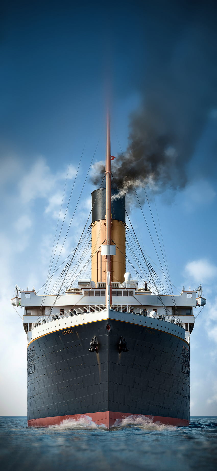 Titanic-Reise, Schiff, Boot HD-Handy-Hintergrundbild