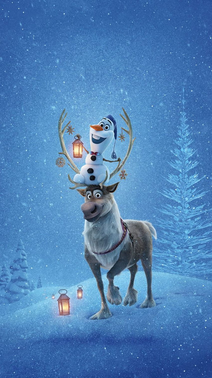 Frozen II (2019) Phone . Moviemania. Christmas background, iphone christmas, Christmas , Cute Disney Winter HD phone wallpaper