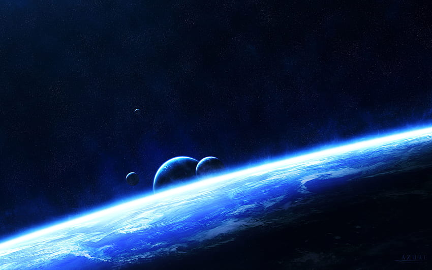 Planet, Alam Semesta, Cahaya Wallpaper HD