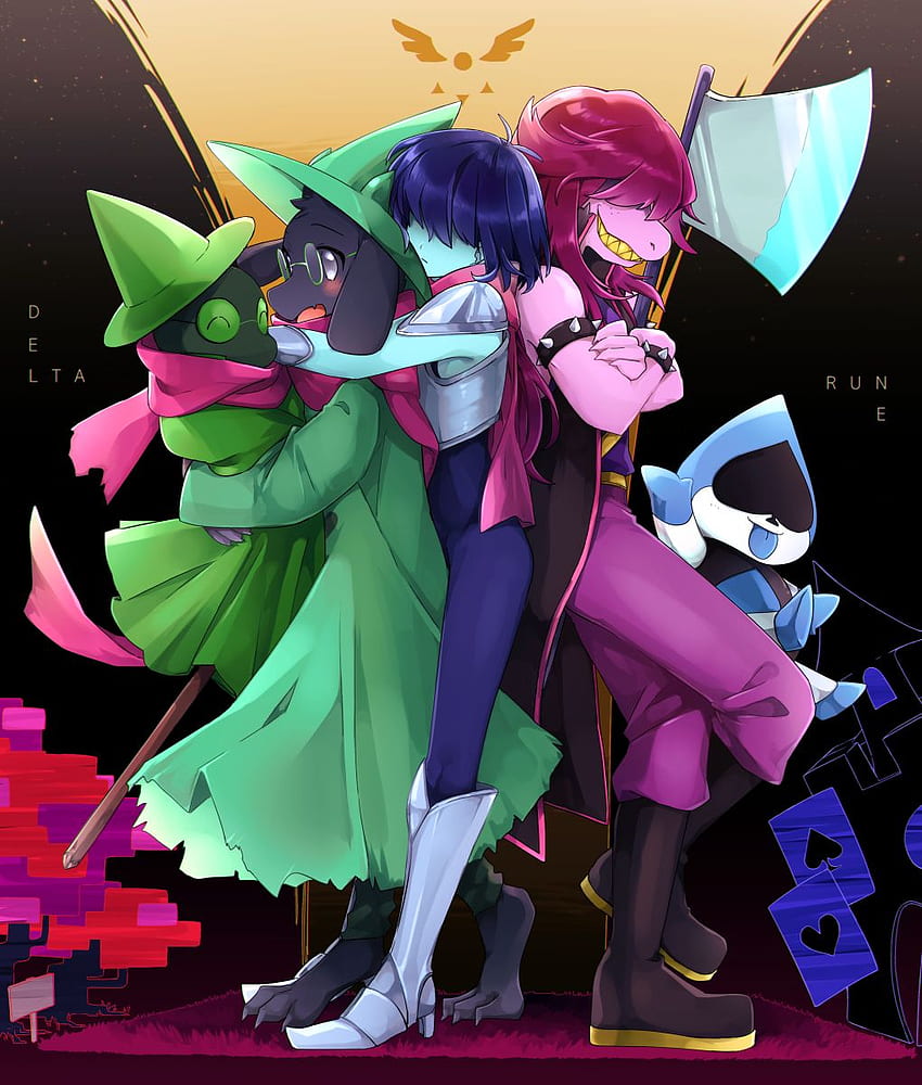 Susie (Deltarune) Anime HD phone wallpaper