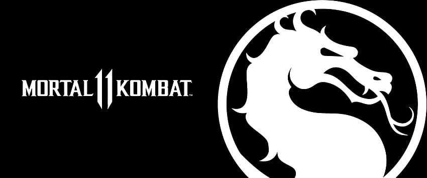 Ultrawide (3440 x 1440) MK 11: MortalKombat, MK Logo papel de parede HD