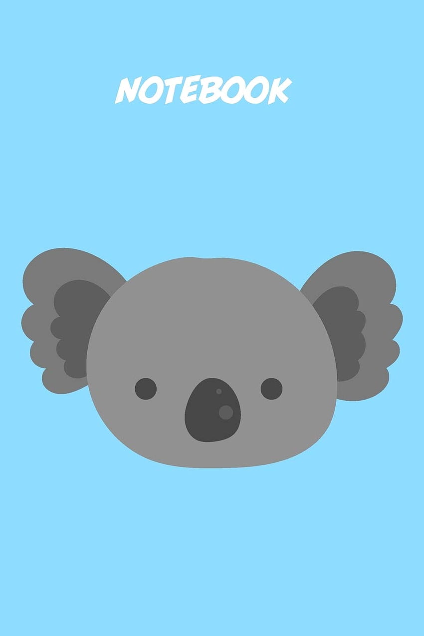 baby koala kids Notebook [Lined] [] [110 pages]: Cute Animal Journal log notepad diary notebook kawaii gift boys blue: Too Cute Notebooks, Way: 9781651089743: Libri Sfondo del telefono HD