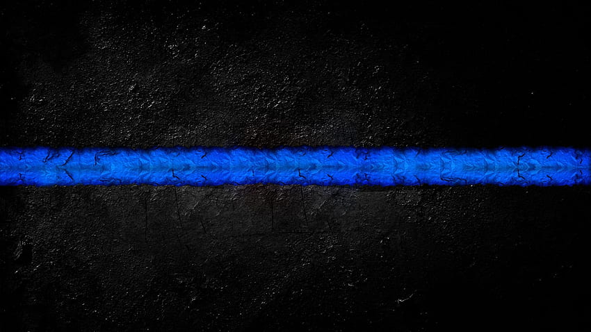 Police Thin Blue Line, application de la loi Fond d'écran HD